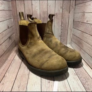 Blundstone Originals 585 Rustic Brown US 10 Chelsea Boots Leather Black 500 550